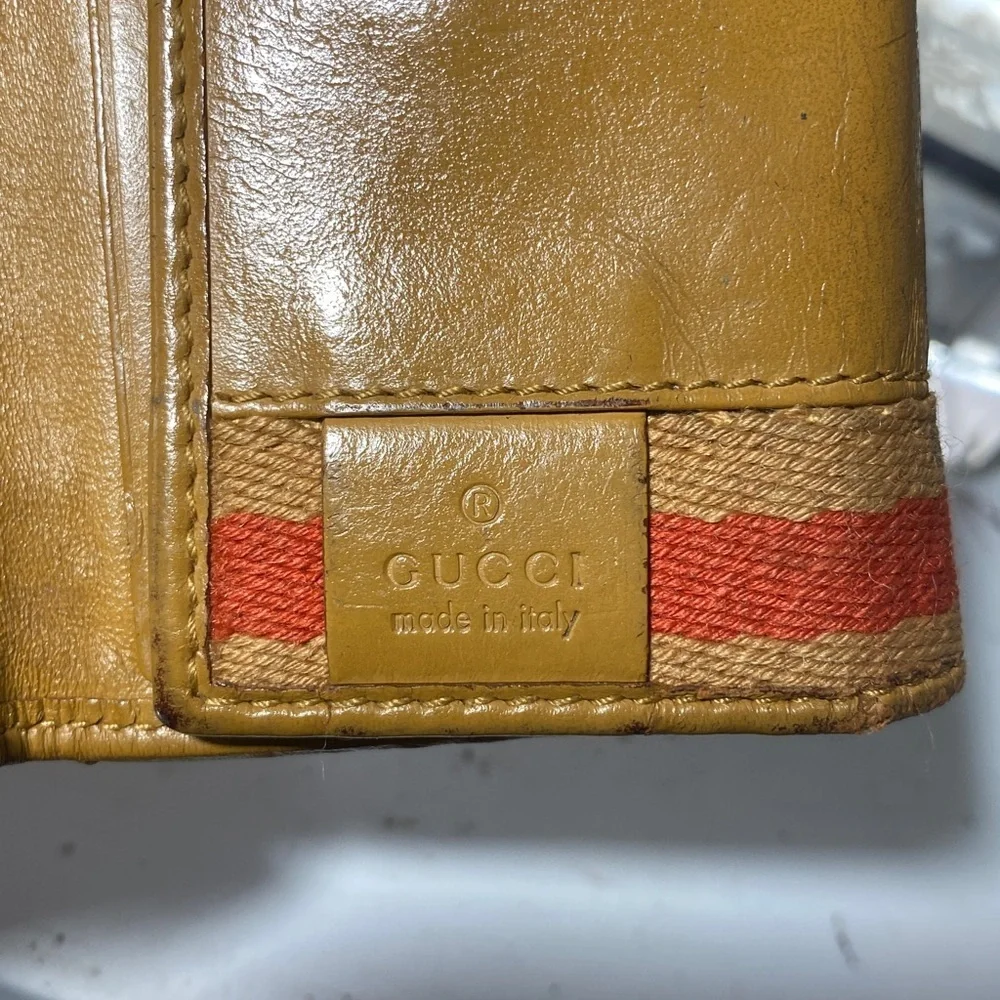 Authentic Rare Gucci Sherry Line Key Case